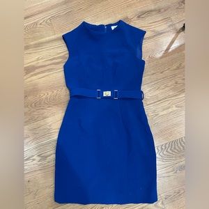 Blue suiting dress by milly